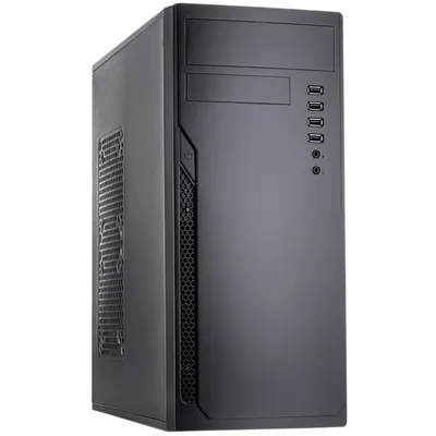 Корпус FoxLine Case Foxline FL-301 |FL-301| ATX, 1x5.25EXT, 1x3.5EXT, 4x3.5INT, 4xUSB2.0, HDA, CPU h140, GPU L240, |FL-301| w/o FAN, w/1.2m EU pwr cord, (970092)