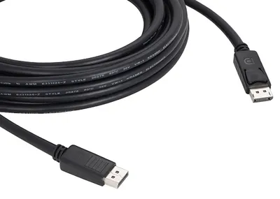 Кабель DisplayPort 4.6м Kramer C-DP-15 круглый черный