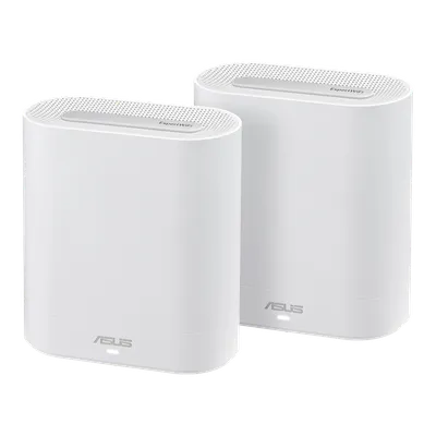 Система Mesh ASUS EBM68 (W-2-PK), 2 access point, 802.11 a/b/g/n/ac/ax, 2,4 + 5 GHz, white; 90IG07V0-MO3A40