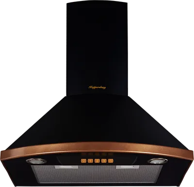 Вытяжка Kuppersberg BONA 60 B Bronze, настенная, 60 см, 650 м³/ч, черный