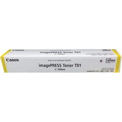 Тонер лазерный Canon 8069B001, T01, желтый