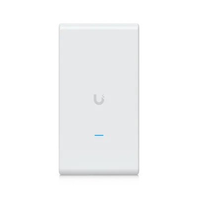 Точка доступа UBIQUITI - U6-Mesh-Pro, 2.4 и 5 ГГц, 2400Mb/s, IEEE 802.11 a/b/g/n/ac/ax, Mesh, RJ-45 1 x 1 Гб/с, цвет белый, U6-Mesh-Pro
