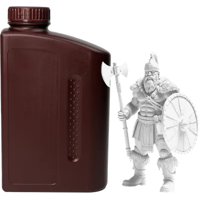 NV-3D-STD-RESIN-WHITE Фотополимерная смола NV PRINT Standard Resin White для 3D печати;  1  кг/бут