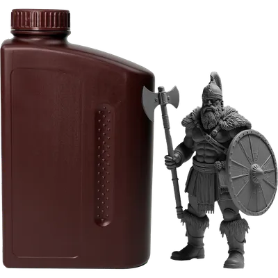 NV-3D-HIGH-TEMP-RESIN-BLACK Фотополимерная смола NV PRINT High Temp Resin Black для 3D печати 1  кг  (бут)