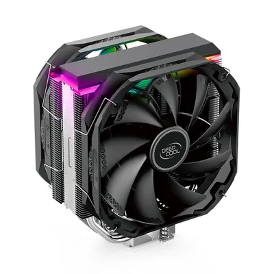 Кулер Deepcool R-AS500-BKNLMP-G, AS500 PLUS, 2×140 мм, 220 Вт TDP