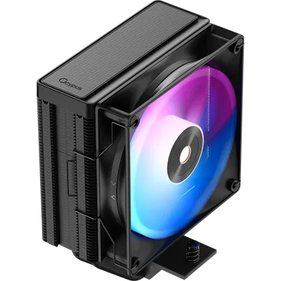 Кулер для процессора/ CPU Cooler Ocypus Delta A40 BK ARGB (220W, 4-pin PWM, 156.7mm, Al/Cu, 4x6mm, ARGB, 1x120mm, 73CFM, 29dBA, 2000RPM, S: 1851/1700/1200/115X, AM5/AM4, black)