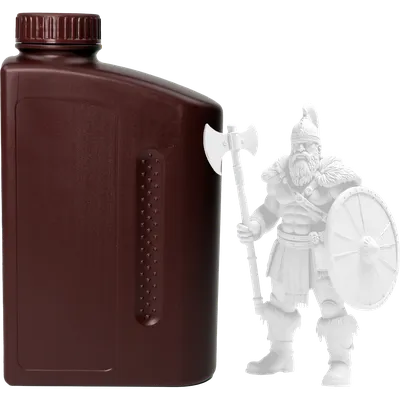 NV-3D-WATER-WASHABLE-RESIN-WHITE Фотополимерная водовымываемая смола NV PRINT Water Washable Resin  White 1 кг