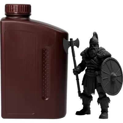 NV-3D-STD-RESIN-BLACK Фотополимерная смола NV PRINT Standard Resin Black для 3D печати;  1  кг/бут