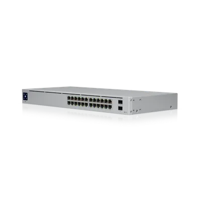 Коммутатор Ubiquiti USW-24, L2, 24×1GbE, 2×SFP