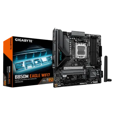 Материнская плата GIGABYTE B850M EAGLE WF7, Socket AM5, B850, mATX