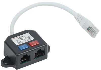 Адаптер ITK CS7-1C5EU, Keystone Jack, кат.5e, UTP, белый