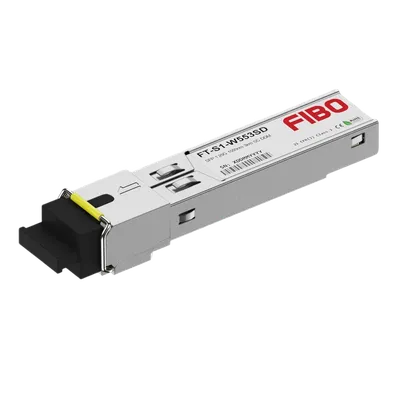 Трансивер/ FIBO FT-S1-W553SD SFP модуль WDM, 1.25 G, 3 км, TX 1550 нм, RX 1310 нм, SC, DDM