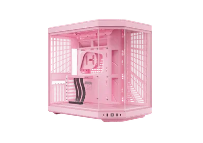 Корпус HYTE CS-HYTE-Y70-SM, Y70, Midi-Tower, TG, без вентиляторов, розовый