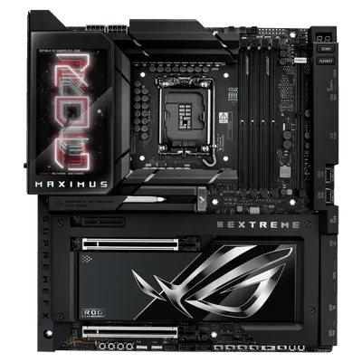 Материнская плата ASUS ROG MAXIMUS Z890 EXTREME, LGA1851, Z890, 4*DDR5, 4*SATA, 6*M.2, 7*USB 3.2, Type-C, 2*PCIx16, 2*PCIx4, 2*Thunderbolt™ 5, HDMITM, ATX; 90MB1IA0-M0EAY0
