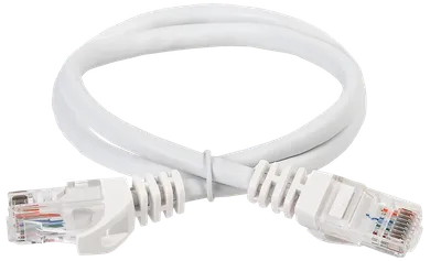 PC08-C5EU-3M - ITK Коммутационный шнур (патч-корд), кат.5Е UTP, 3м, белый