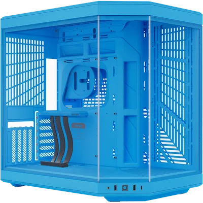 Корпус HYTE CS-HYTE-Y70-BM, Y70, Midi-Tower, TG, Blueberry Milk