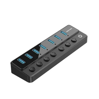 USB-концентратор Vention CHXB0, USB 3.0, USB 7 портов, USB