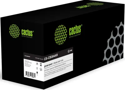 Блок фотобарабана Cactus CS-CB384AR, черный, 35000стр для HP CLJ