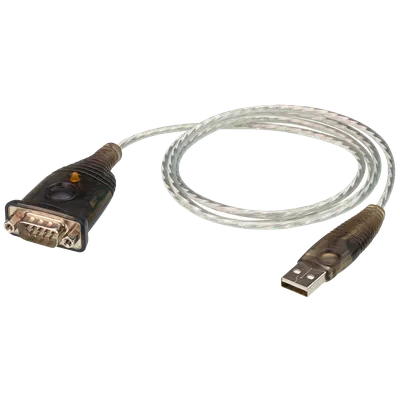 Адаптер ATEN UC232A1, USB↔RS232, USB 1.1, 1.2м