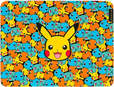 Игровой коврик для мыши Razer Gigantus V2 Medium – Pokemon Kanto Starters Ed./ Razer Gigantus V2 Medium – Pokemon Kanto Starters Ed. Mouse Mat