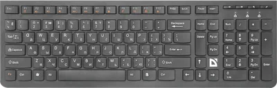 Клавиатура беспроводная Defender UltraMate SM-535, черный, мультимедиа