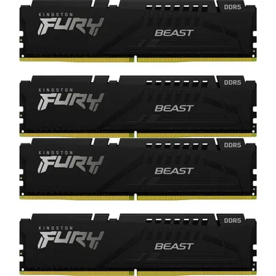 Память Kingston KF556C40BBK4-128, DDR5, 128GB (4×32GB), 5600MHz, CL40