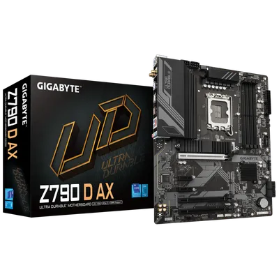 Материнская плата GIGABYTE Z790 D AX, LGA1700, Z790, DDR5, ATX