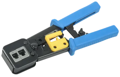 Обжимной инструмент ITK TM1-B11H, RJ-45/RJ-12, храповой