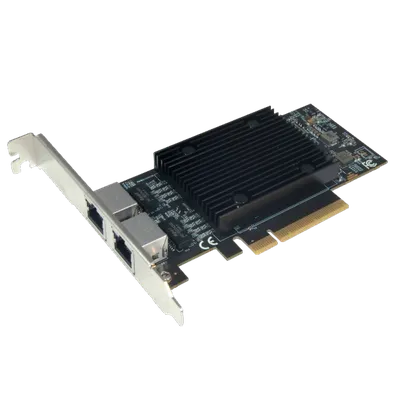 Сетевая карта/ 10G Dual Port RJ45 PCIE Ethernet Adapter with Broadcom BCM57416 chipset