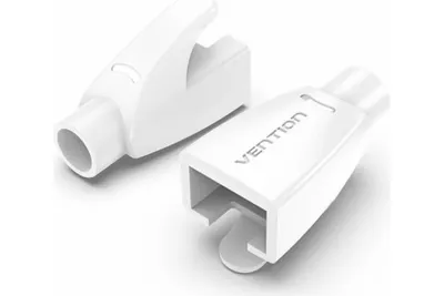 Vention <IODW0-50> Колпачок изолирующий для коннектора RJ-45 (уп-ка 50  шт,  белый)