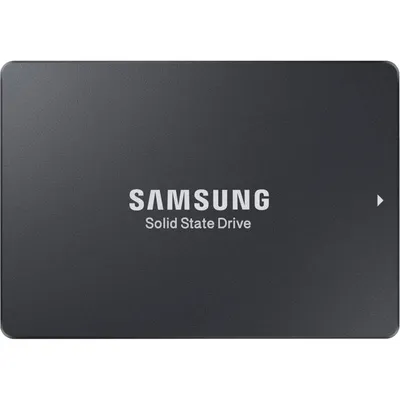 Твердотельный накопитель/ Samsung SSD PM893, 7680GB, 2.5" 7mm, SATA3, 3D TLC, R/W 550/520MB/s, IOPs 98 000/30 000, TBW 14016, DWPD 1 (12 мес.)