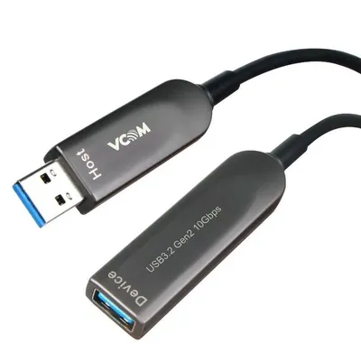 Активный оптический кабель VCOM USB3.2 Extention AM-AF 20м <D3730-20.0>