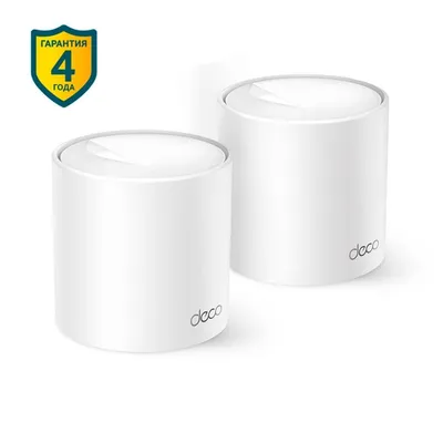 Mesh-система TP-Link Deco X10 (2-pack), AX1500, Wi-Fi 6