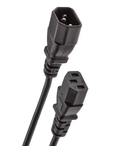 Кабель монитор - компьютер 3м 220V (UPS -> устройство) 3G*0.5mm, iOpen <ACE001-3M>