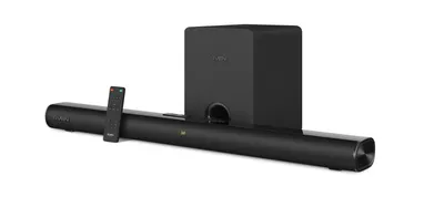 SVEN Саундбар SB-2150A, черный (180 Вт,USB,HDMI,ПДУ,Optical, Bluetooth,дисплей, беспроводной сабвуфер)