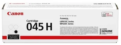Картридж CANON 045H BK черный, увеличенной емкости  2800 стр
