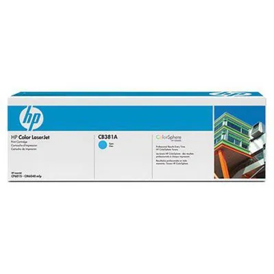 Картридж HP CB381A (824A), голубой, 21000 стр.