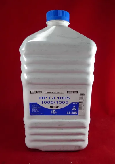 Тонер Black&White LI-486, для CB435A/CE285A/CE278A/CF283A, 1кг