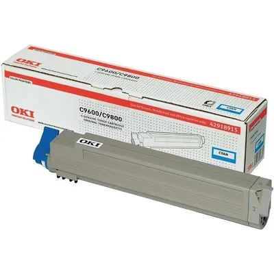 42918915 Тонер-картридж  Oki  C9600/9650/9800/9850  15K (cyan)