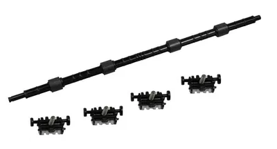Вал выхода Samsung JC91-01070A, для ML-2160/2165/SCX-3400