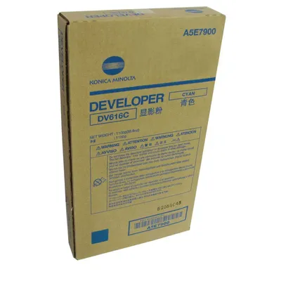 Девелопер Konica Minolta A5E7900, DV-616C, cyan, 850000 стр.