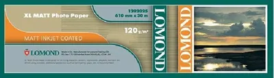 1214002 Бумага LOMOND для САПР и ГИС, матовая  420мм х 40м  120  г/м2  втулка 2"/50,8мм