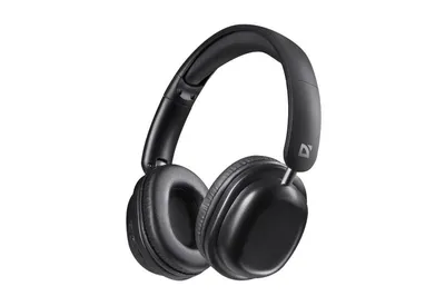 Беспроводные/проводные наушники Defender FreeMotion B640 черный, накладные, Bluetooth + проводной, складная конструкция, микрофон, до 10 ч