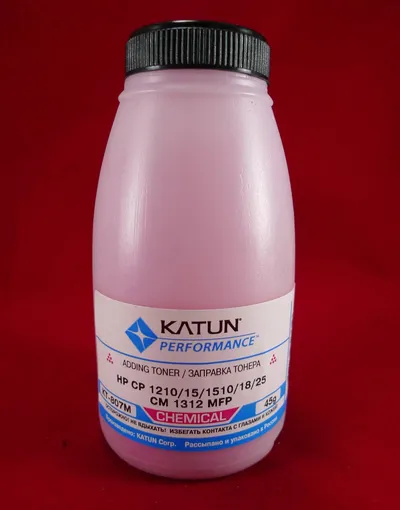 Тонер Katun KT-807M, пурпурный, 45г