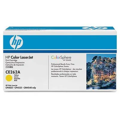 Лазерный картридж HP CE262A, желтый, 11100 стр.
