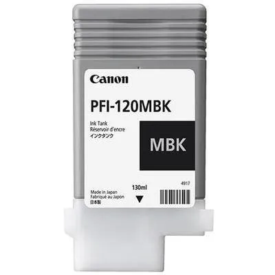Картридж Canon PFI-120MBK, Matte Black, 130мл
