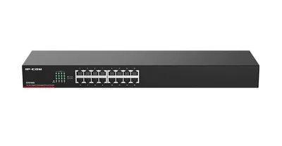IP-COM G1016G Коммутатор неуправляемый, 16 портов, 16x1 Гбит/с, установка в стойку 19, металлический