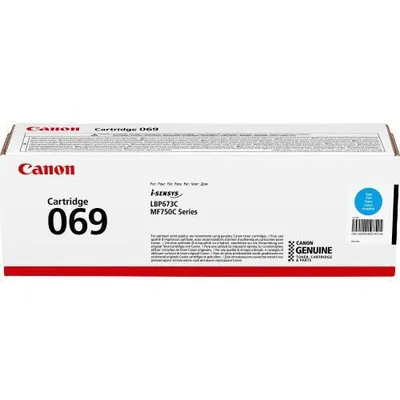 Картридж CANON 069 C голубой  2000 стр