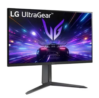 27GS65F-B - Монитор, LG, 27GS65F-B, 27", 1920x1080, IPS, 180 Гц, HDMI, DP, 300кд/м2, 1000:1, 16.7М, 1мс, угол обзора(гор/верт) 178/178, 16:9, Чёрный