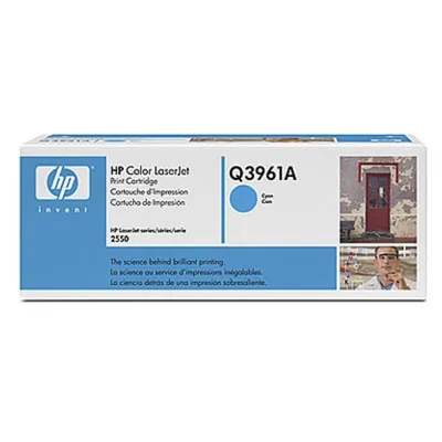 Картридж HP Q3961A (№122A) Cyan для HP COLOR LJ 2550/2820/2840  серии (повышенной ёмкости)